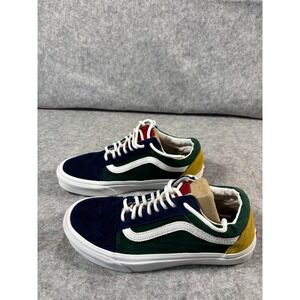 Vans Old Skool Colorblock Suede Leather Casual Sneakers Women Sz 8 Mens 6.5